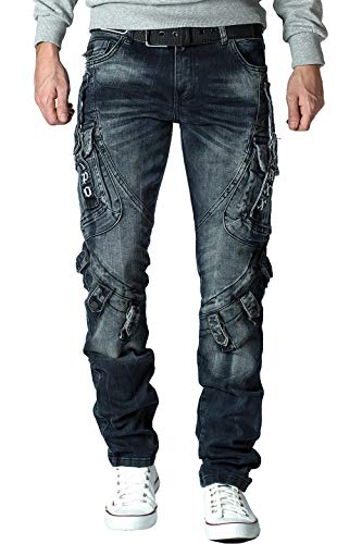 Cipo & Baxx Herren Jeans CD440-bans Blau W30/L34 von Cipo & Baxx