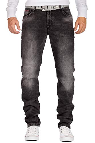 Cipo & Baxx Herren Jeans CD533-bans Grau W28/L32 von Cipo & Baxx