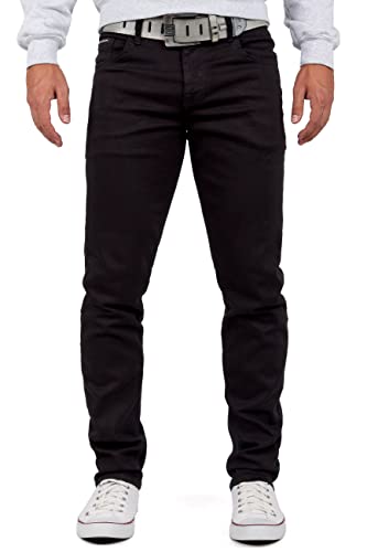 Cipo & Baxx Herren Jeans CD533-bans Schwarz W33/L34 von Cipo & Baxx