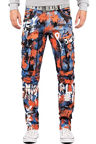 Cipo & Baxx Herren Jeans CD587-bans Blau W32/L32 von Cipo & Baxx