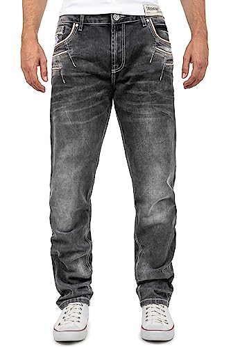 Cipo & Baxx Herren Jeans CD719-bans Schwarz W32/L34 von Cipo & Baxx