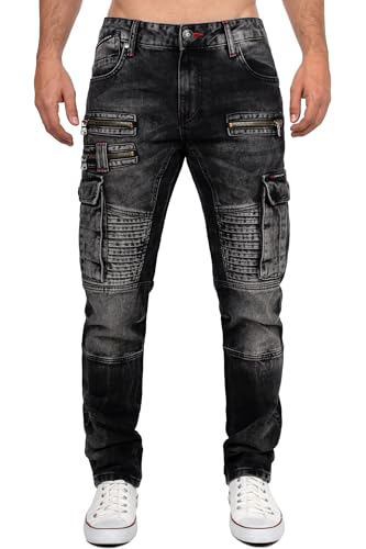 Cipo & Baxx Herren Jeans CD798 Black W34/L32 von Cipo & Baxx