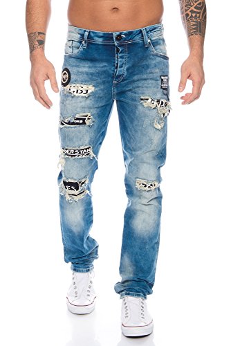 Cipo & Baxx Herren Jeans Hose Destroyed von Cipo & Baxx