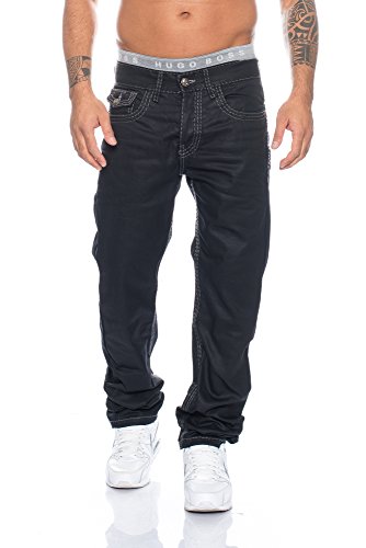 Cipo & Baxx Herren Jeans Hose mit Nähten von Cipo & Baxx