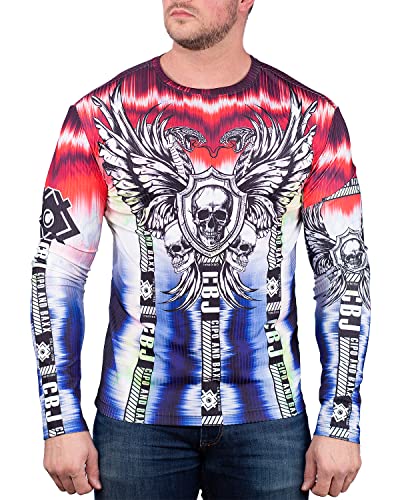 Cipo & Baxx Herren Longsleeve CL484-bans Rot XL von Cipo & Baxx