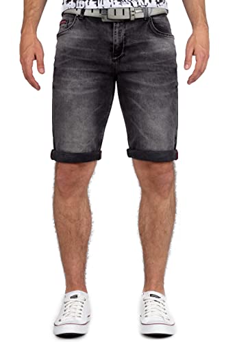 Cipo & Baxx Herren Shorts 21CB18-BANS Dunkelgrau W29 von Cipo & Baxx