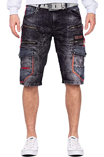 Cipo & Baxx Herren Shorts CK224 Black W40 von Cipo & Baxx