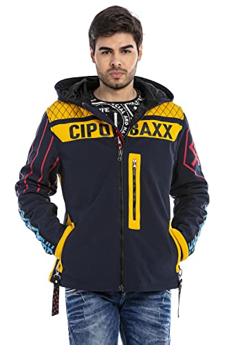 Cipo & Baxx Herren Softshelljacke Outdoor Jacke Winddicht Funktionsjacke Kapuze CJ276 Dunkelblau S Cipo & Baxx Herren Softshelljacke Outdoor Jacke Winddicht Funktionsjacke Kapuze CJ276 Dunkelblau S von Cipo & Baxx