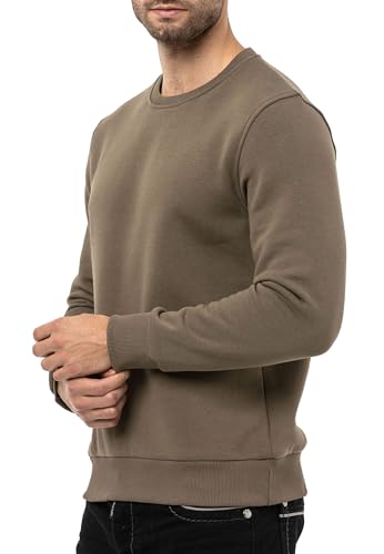 Cipo & Baxx Herren Sweatshirt Rundhalsausschnitt Basic Pullover Hoodie Sweater CL558 Khaki XXL Cipo & Baxx Herren Sweatshirt Rundhalsausschnitt Basic Pullover Hoodie Sweater CL558 Khaki XXL von Cipo & Baxx