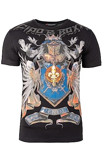 Cipo & Baxx Herren T-Shirt CT743 Schwarz M von Cipo & Baxx