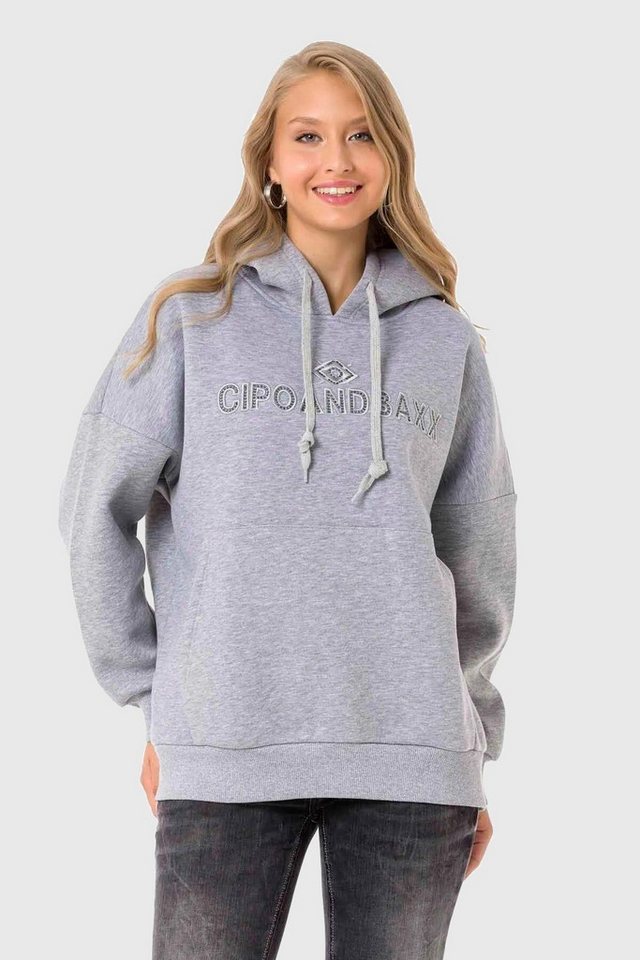 Cipo & Baxx Hoodie HOODIE SWEATSHIRT (1-tlg) sportlich-lässiges Kleidungsstück von Cipo & Baxx