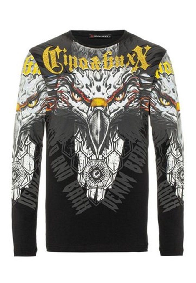 Cipo & Baxx Langarmshirt von Cipo & Baxx