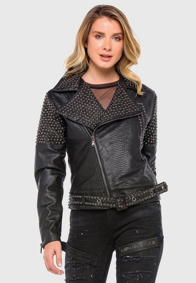 Cipo & Baxx Lederimitatjacke Jacken aus Kunstleder von Cipo & Baxx