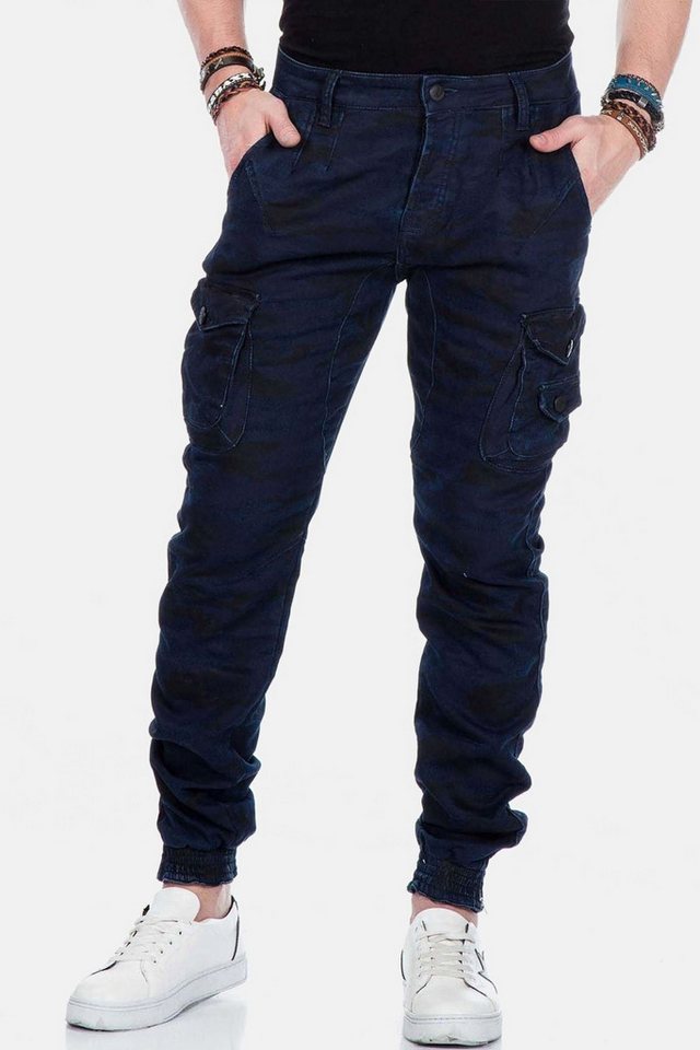 Cipo & Baxx Loose-fit-Jeans Jeans mit Stretch-Bündchen, CD-422 von Cipo & Baxx
