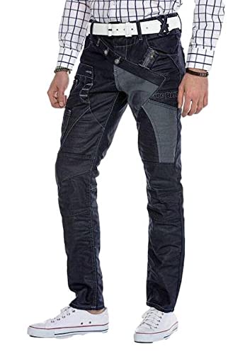 Cipo & Baxx Performance Herren Jeans Denim Straight Cut CD301 (W33/L34) von Cipo & Baxx