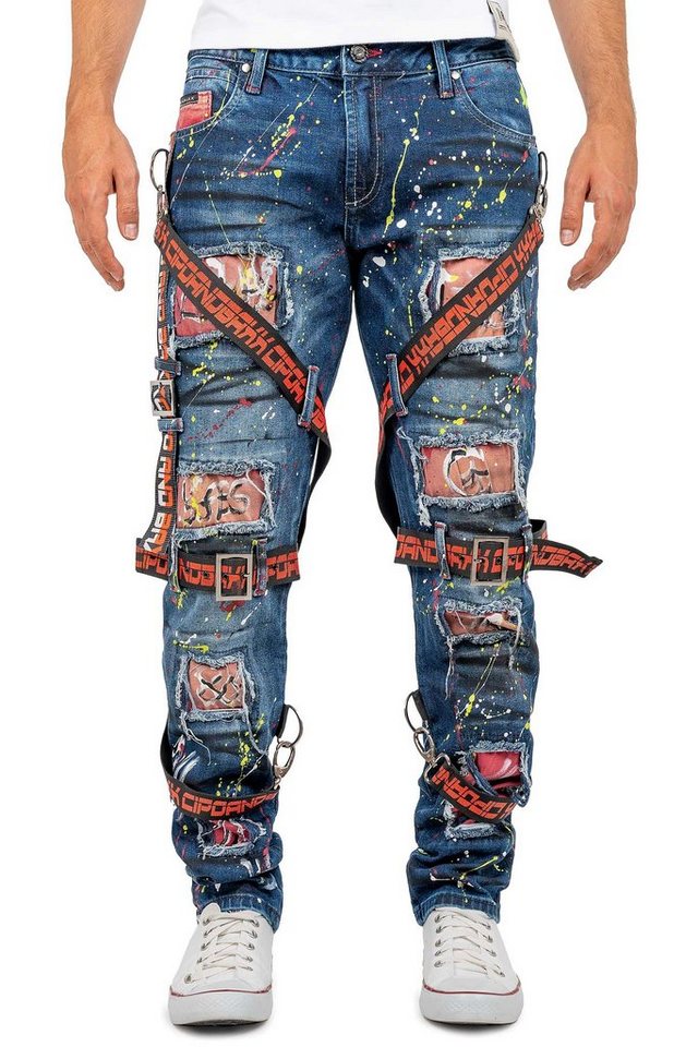 Cipo & Baxx 5-Pocket-Jeans Bunte Hose BA-CD716 (1-tlg) von Cipo & Baxx