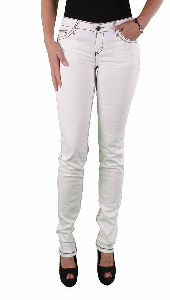 Cipo & Baxx Regular-fit-Jeans Cipo & Baxx Damen Designer Jeans Hose CBW-0609 von Cipo & Baxx