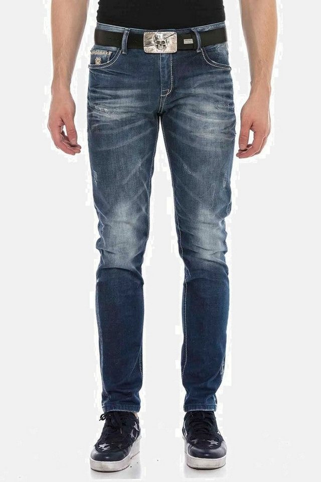Cipo & Baxx Regular-fit-Jeans Jeans in legerem Regular Fit-Schnitt, CD544 von Cipo & Baxx