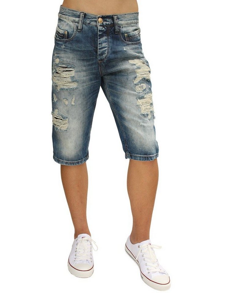 Cipo & Baxx Jeansshorts Jeansshorts im Destroyed Look von Cipo & Baxx