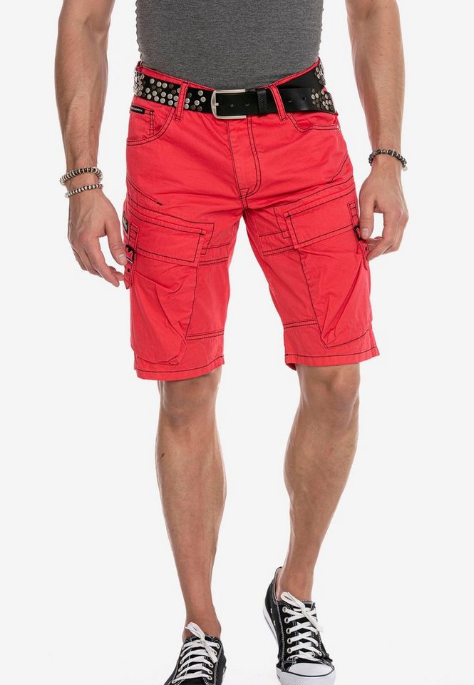 Cipo & Baxx Shorts mit coolen Cargotaschen von Cipo & Baxx