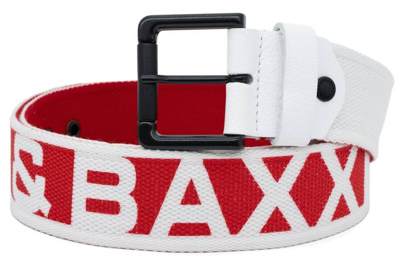 Cipo & Baxx Stoffgürtel Casual Gürtel BA-C-2133 (1-St) mit großen Markenschriftzug von Cipo & Baxx