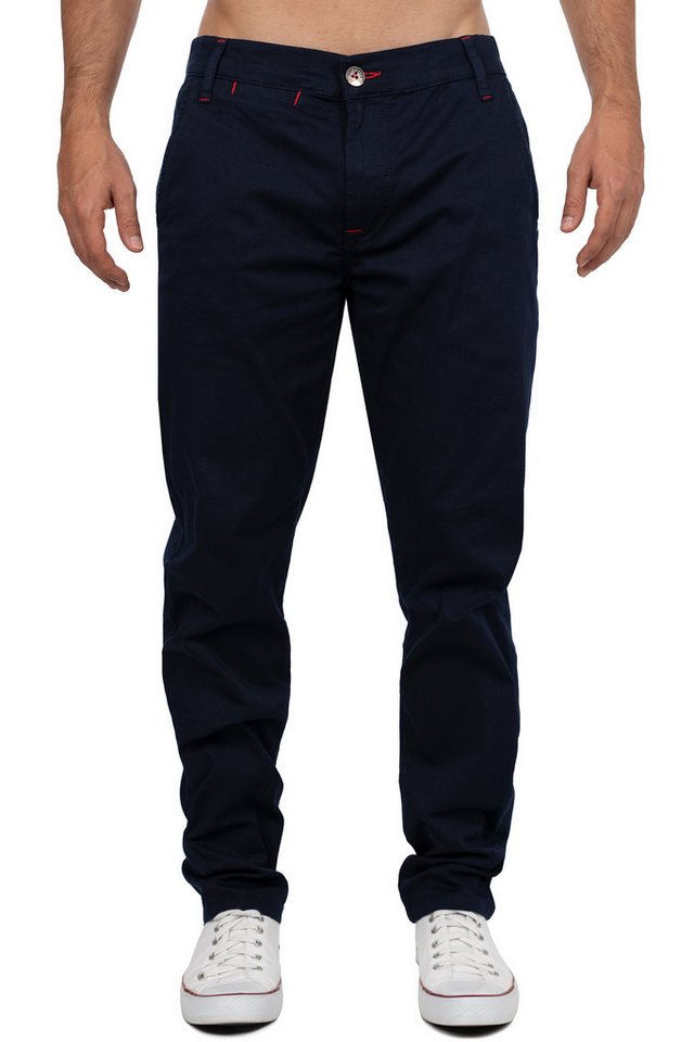 Cipo & Baxx Stoffhose Cipo & Baxx Herren Hose CD842 mit Ton-in-Ton Stick von Cipo & Baxx