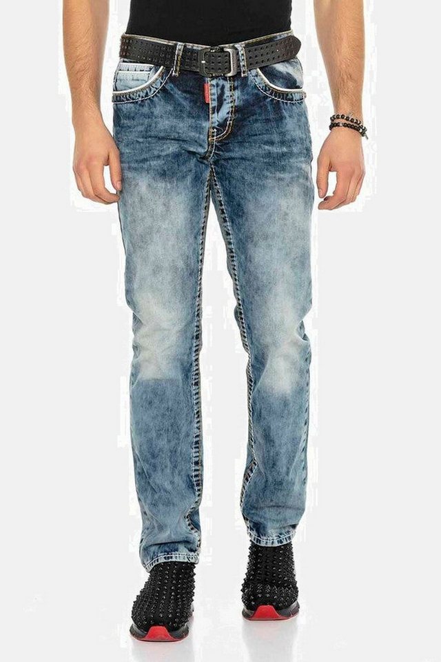 Cipo & Baxx Straight-Jeans Jeans In Straight Fit, CD-148 von Cipo & Baxx