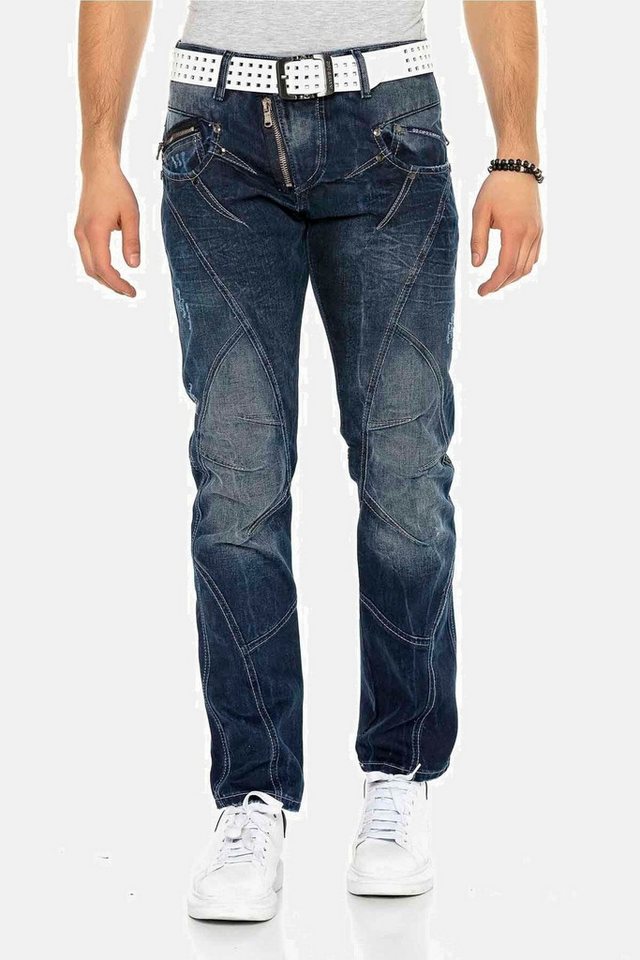 Cipo & Baxx Straight-Jeans Jeans Jeans in Straight Fit, C-0768 von Cipo & Baxx