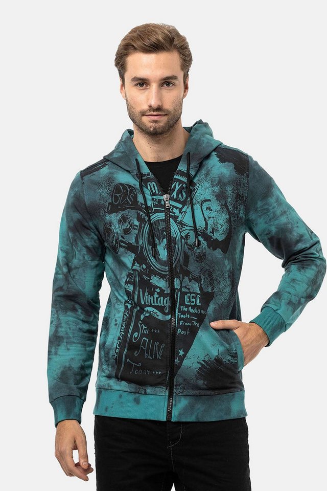 Cipo & Baxx Sweatjacke Jacken (1-tlg) mit Print, CL561 von Cipo & Baxx