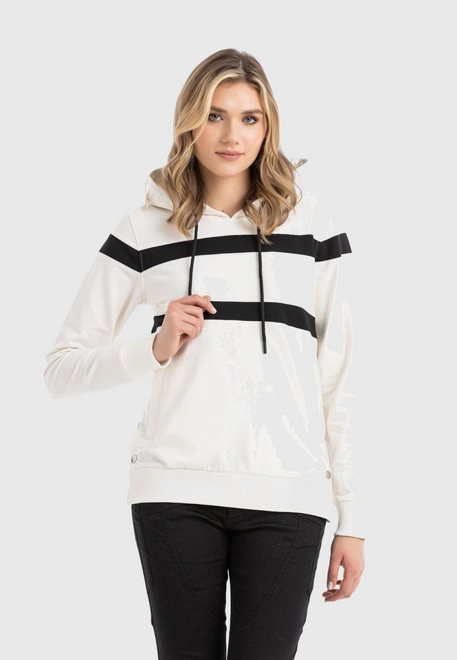 Cipo & Baxx Sweatshirt HOODIE SWEATSHIRT (1-tlg) Ein Must-have für deine Garderobe von Cipo & Baxx