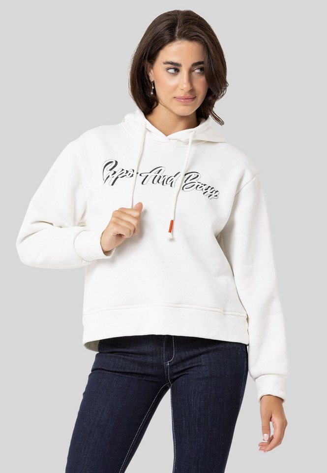 Cipo & Baxx Sweatshirt SWEATSHIRT (1-tlg) ein sportlich-lässiges Kleidungsstück von Cipo & Baxx