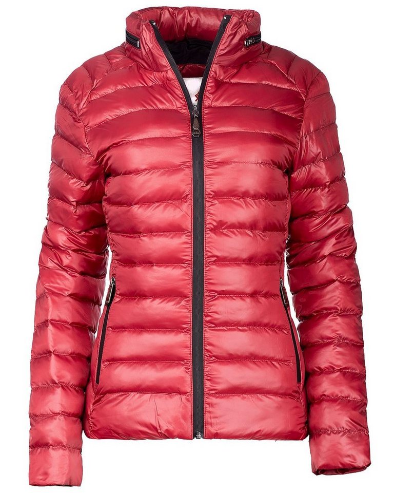 Cipo & Baxx Winterjacke Damen Regular Fit Jacke BA-WM113 Red S Wärmeisolierende Steppjacke mit Stickmuster am Ärmel Cipo & Baxx Winterjacke Damen Regular Fit Jacke BA-WM113 Red S Wärmeisolierende Steppjacke mit Stickmuster am Ärmel von Cipo & Baxx