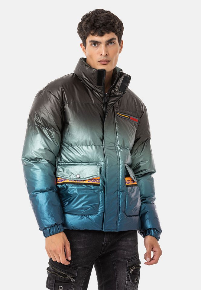Cipo & Baxx Winterjacke Jacke mit Farbverlauf-Muster von Cipo & Baxx
