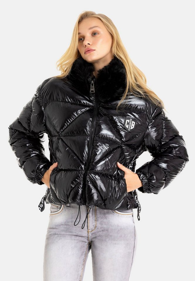Cipo & Baxx Winterjacke Jacken mit Kunstfellkragen, WM134 Cipo & Baxx Winterjacke Jacken mit Kunstfellkragen, WM134 von Cipo & Baxx