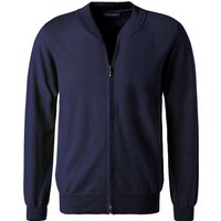 Cipriani Herren Cardigan blau unifarben von Cipriani