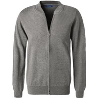 Cipriani Herren Cardigan grau unifarben von Cipriani