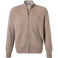 Cipriani Herren Cardigan beige Kaschmir unifarben von Cipriani