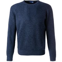 Cipriani Herren Pullover blau Kaschmir unifarben von Cipriani