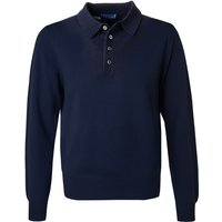 Cipriani Herren Pullover blau Kaschmir unifarben von Cipriani