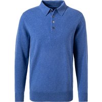 Cipriani Herren Pullover blau Kaschmir unifarben von Cipriani