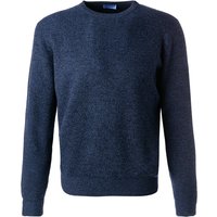 Cipriani Herren Pullover blau Kaschmir unifarben von Cipriani