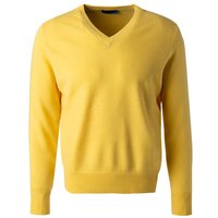 Cipriani Herren Pullover gelb Kaschmir unifarben von Cipriani