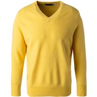 Cipriani Herren Pullover gelb Kaschmir unifarben von Cipriani