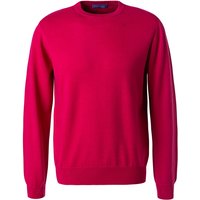 Cipriani Herren Pullover rosa Merinowolle unifarben von Cipriani