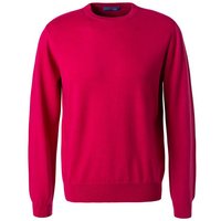 Cipriani Herren Pullover rosa Merinowolle unifarben von Cipriani