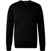 Cipriani Herren Pullover schwarz unifarben von Cipriani