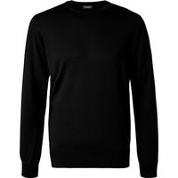 Cipriani Herren Pullover schwarz unifarben von Cipriani