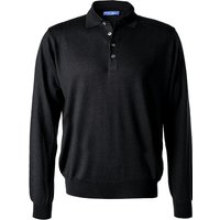 Cipriani Herren Pullover schwarz unifarben von Cipriani