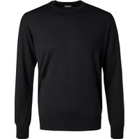 Cipriani Herren Pullover schwarz unifarben von Cipriani