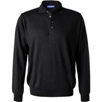 Cipriani Herren Pullover schwarz unifarben von Cipriani